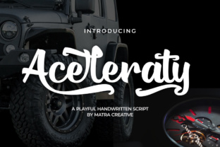 Aceleraty: The Handwritten Font That Elevates Brand Identity