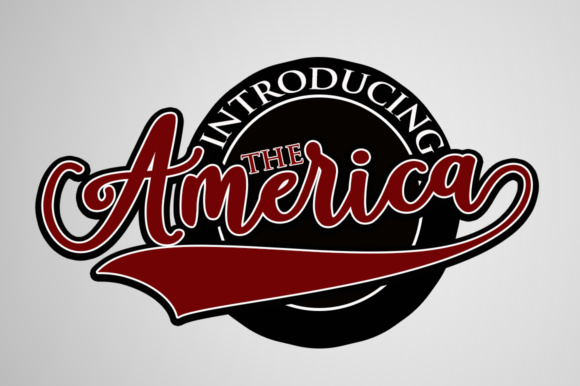 America: A Modern Script Font for Bold Branding
