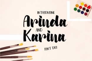 Arinda Karina Duo: A Handmade Font for Web Design