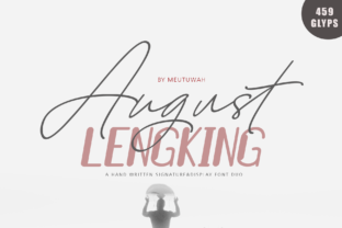 August Lengking Duo: A Typeface for Bold Campaigns