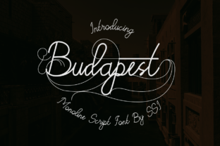 Budapest Font: A Handwritten Typeface for Branding