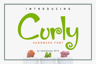 Curly Font: A Joyful Typeface for Brand Identity