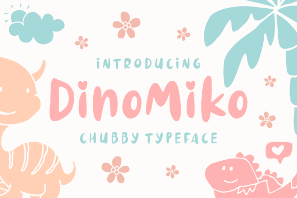 Dinomiko: A Playful Typeface for Branding