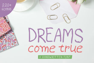 Dreams Come True Font for Modern Web Design