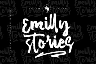 Emilly Stories: A Textured Font for Bold Branding