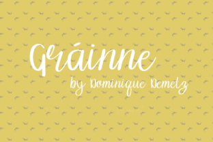 Gráinne: A Modern Script Font for Bold Campaigns