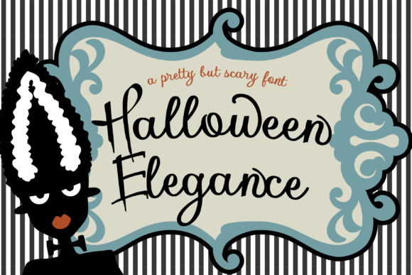 Halloween Elegance Font for Spooky Campaigns
