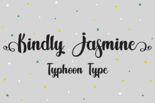Kindly Jasmine: A Graceful Script Typeface for Editorial Design