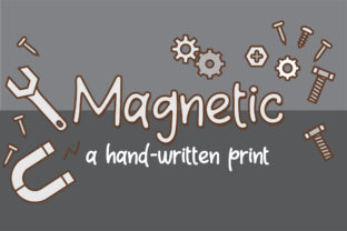 Magnetic: A Handwritten Font for Editorial Design