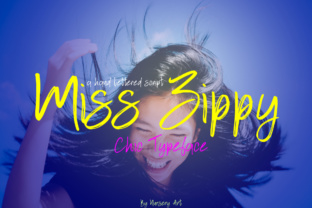 Miss Zippy: A Handwritten Font for Bold Campaigns