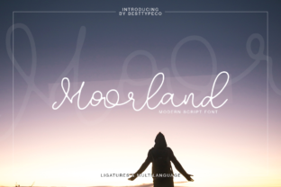 Moorland Font: Elegant Script for Crafters