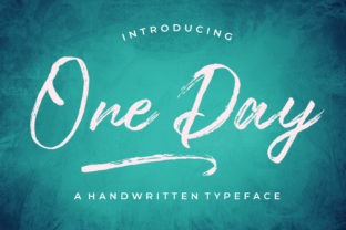 One Day Font: Elevating Web Design with Modern Script
