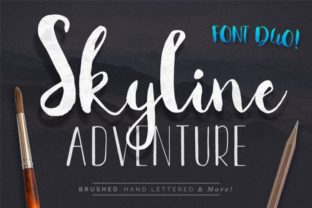Skyline Adventure Duo Font for Bold Campaigns