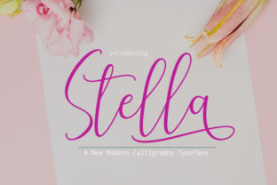 Stella Typeface Review: Elegant Script for Branding