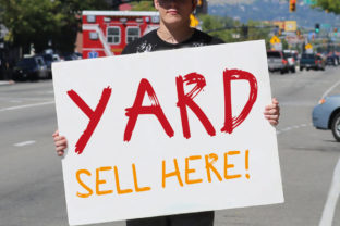 Yard Sell Font: Handwritten Charm for Small Business Branding